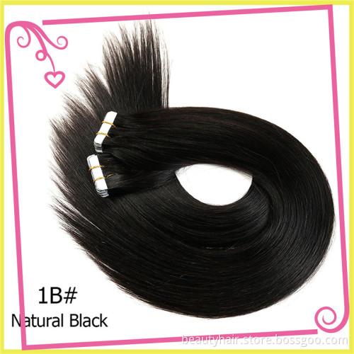 long lasting all color available ombre tape in hair extensions